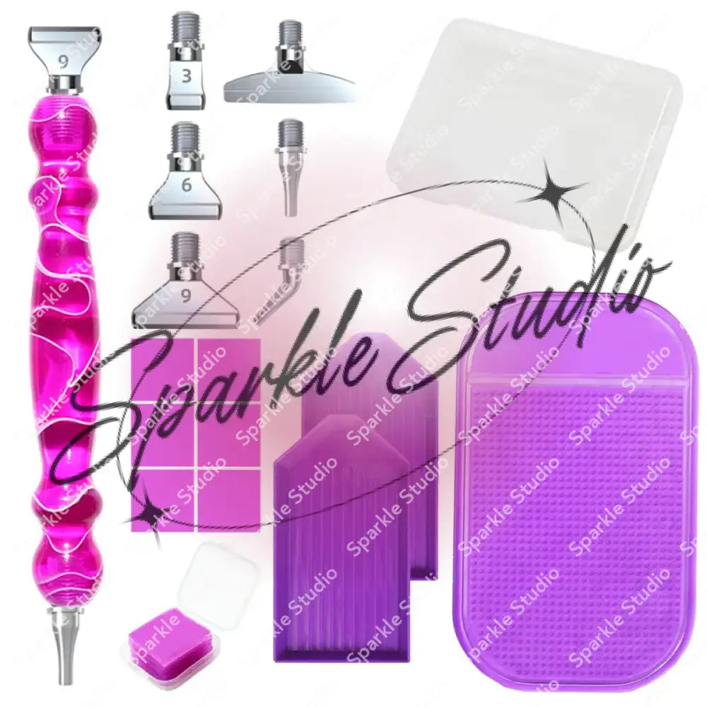 All-In-One Resin Pen Kit Fushia