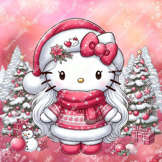 Candy Cane Kitty