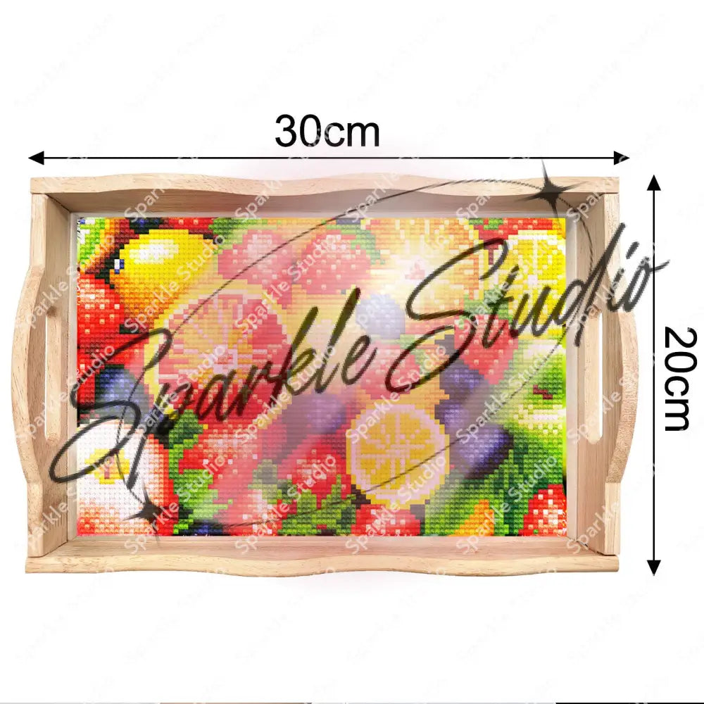 Diamond Painting Dining Tray Fruits