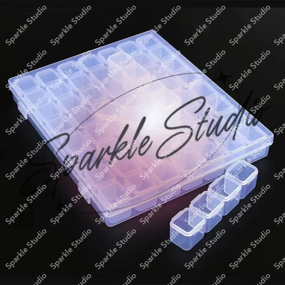 Diamond Painting Storage Box (56) Transparent