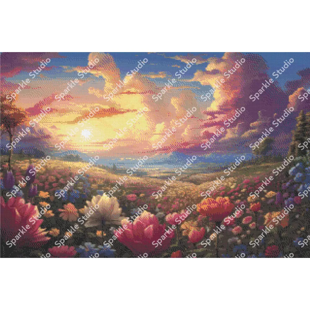 Floral Sunset