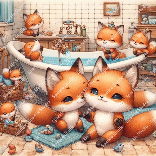 Foxy Fun & Fluffy Bubbles