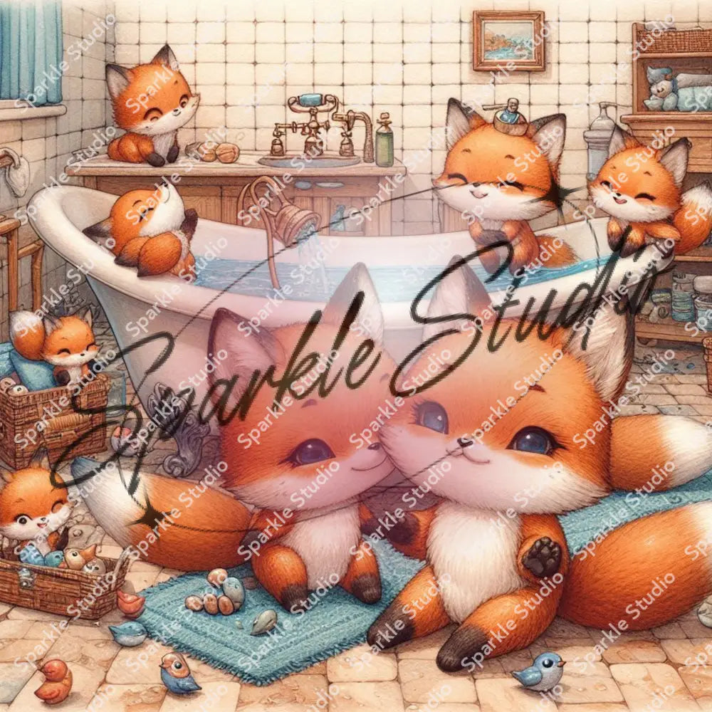 Foxy Fun & Fluffy Bubbles