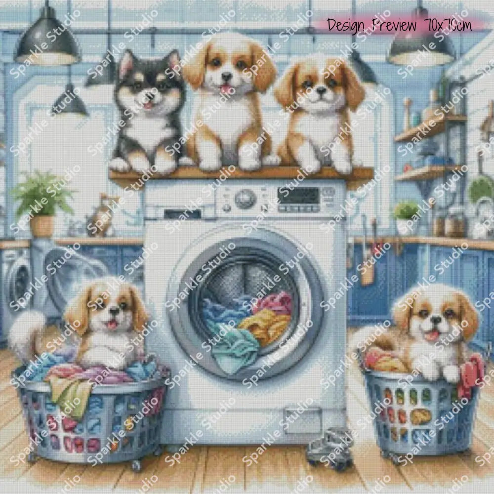 Furry Laundry Fun