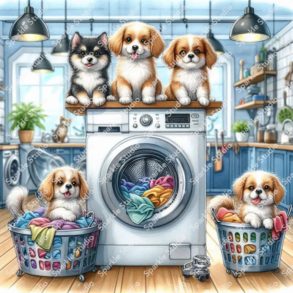 Furry Laundry Fun