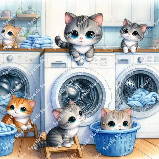 Kitty Laundry Lounge