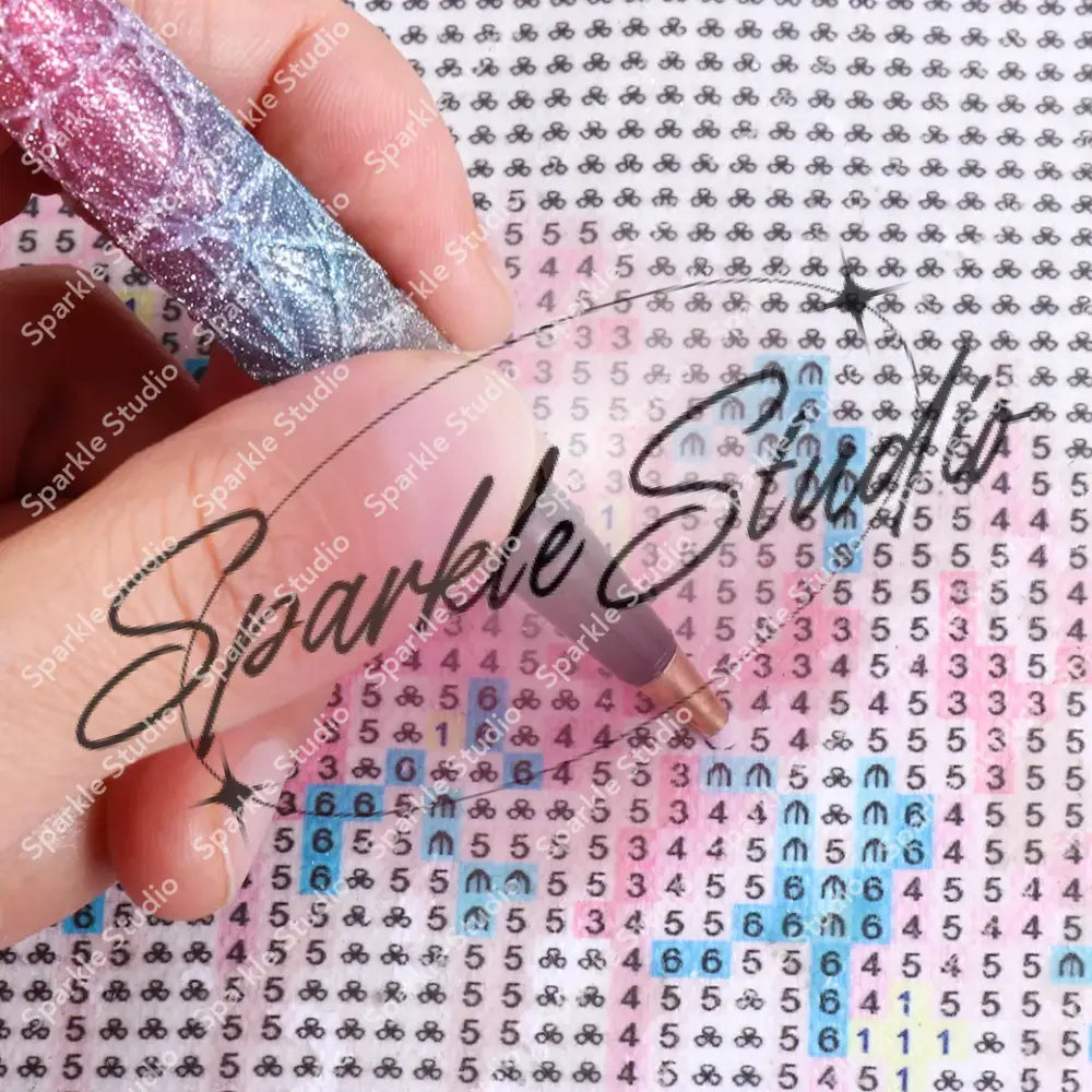 New Glitter Diamond Sparkle Point Drill Pen