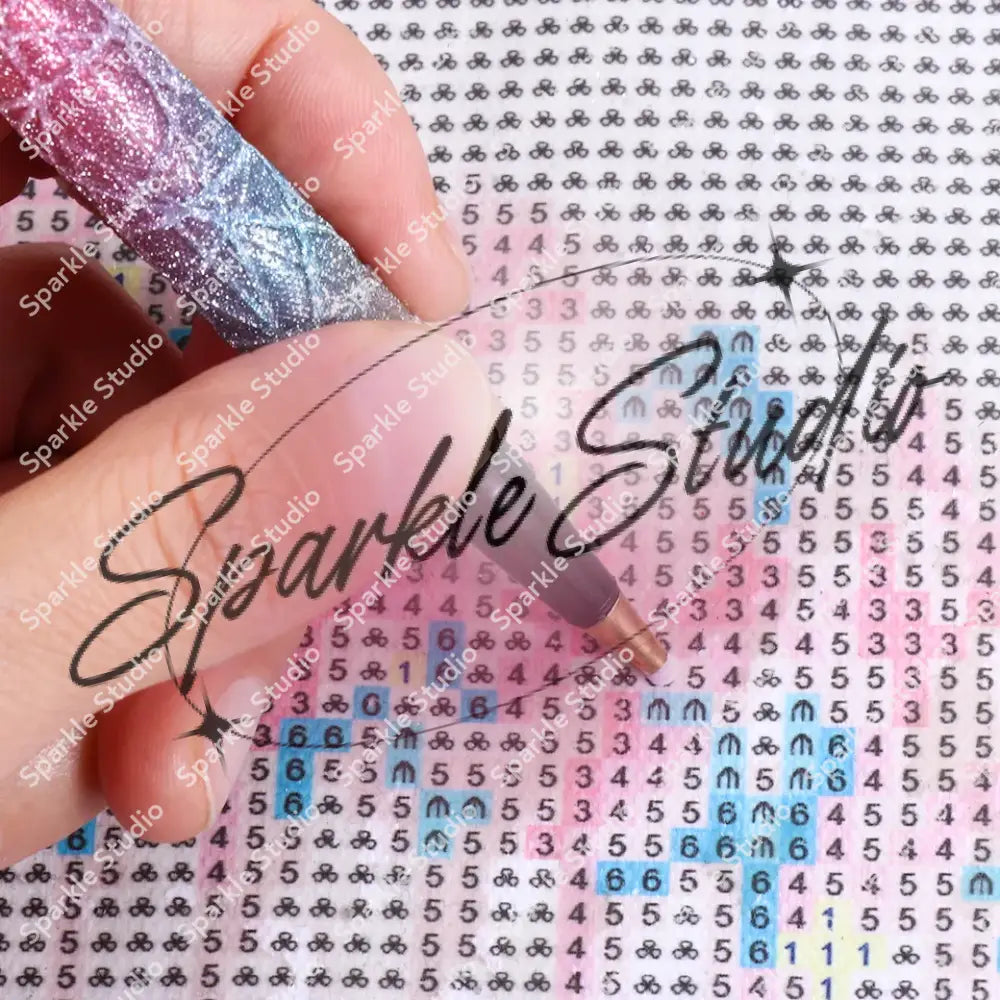 New Glitter Diamond Sparkle Point Drill Pen