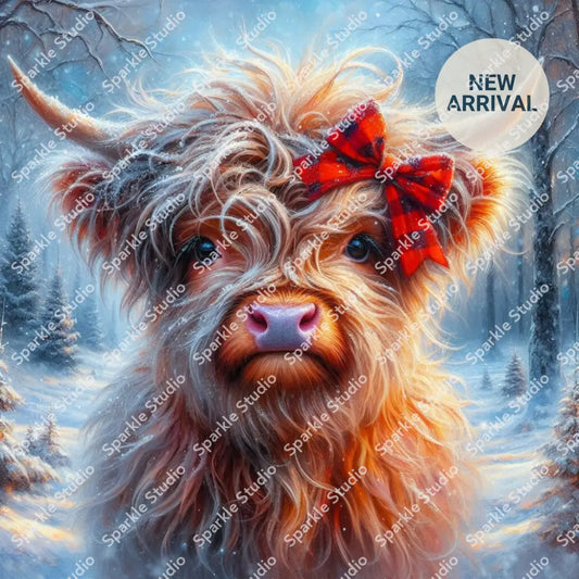 Winter Highland Cutie