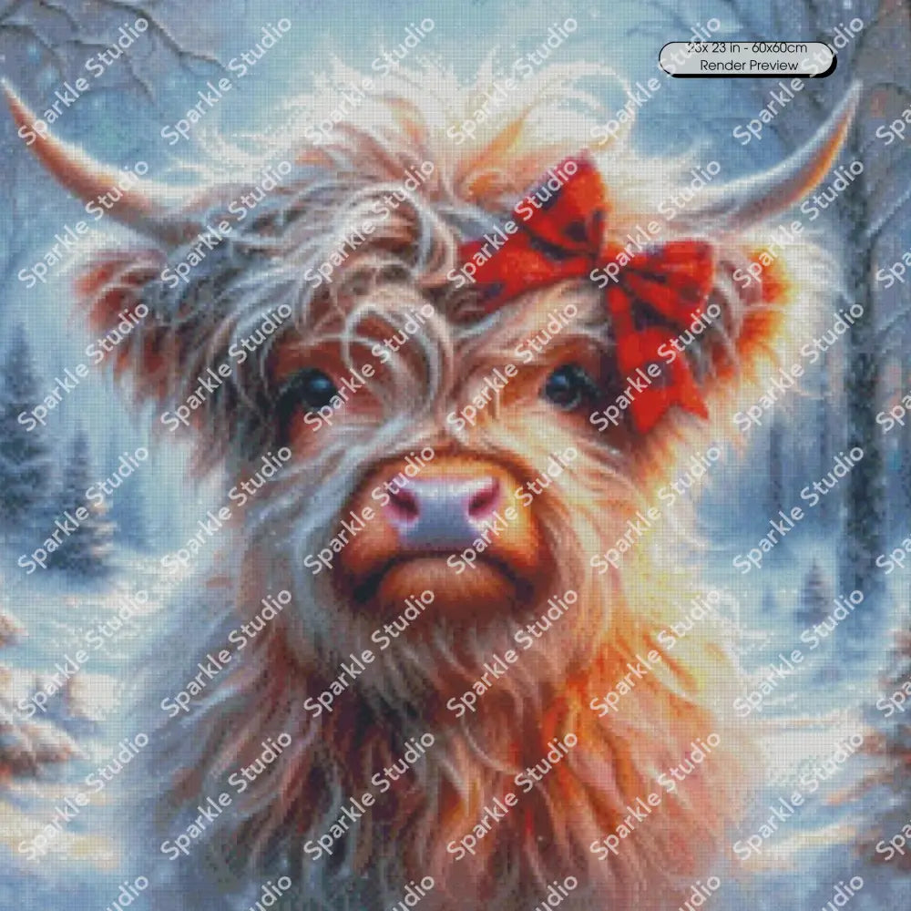 Winter Highland Cutie