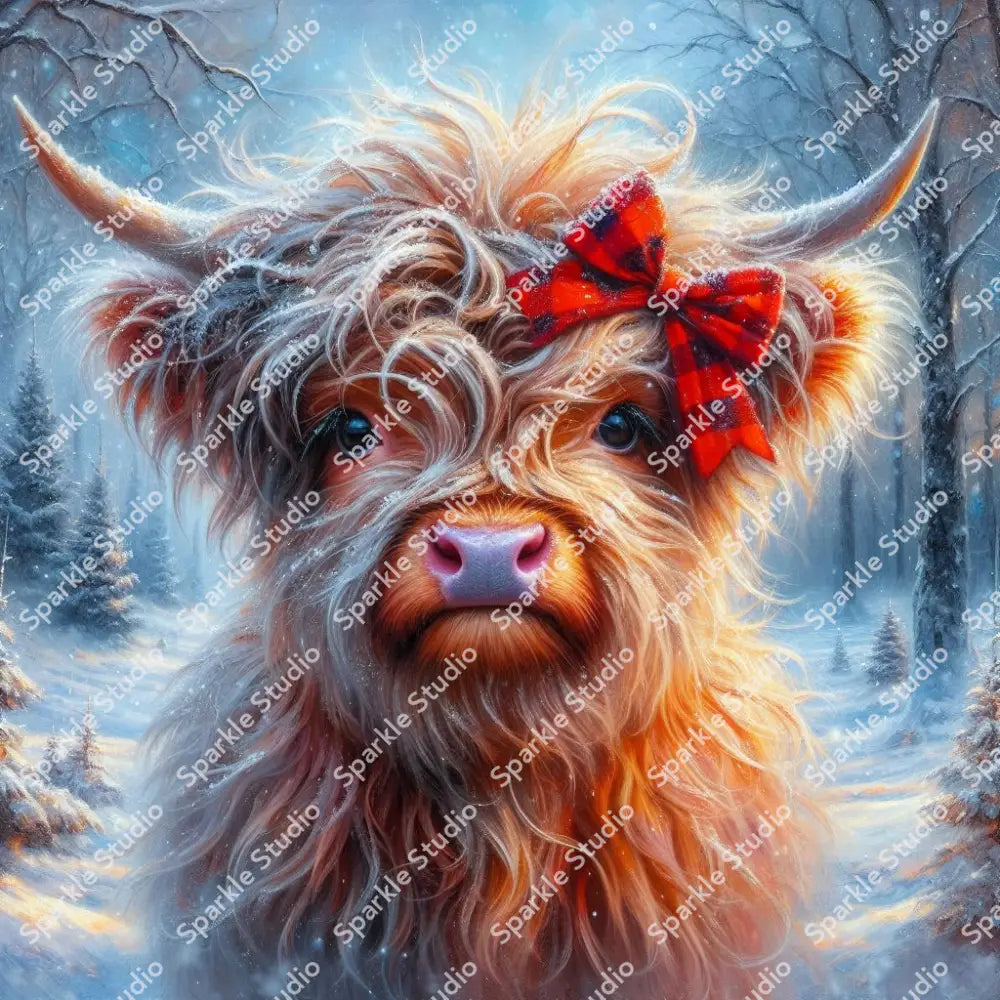 Winter Highland Cutie