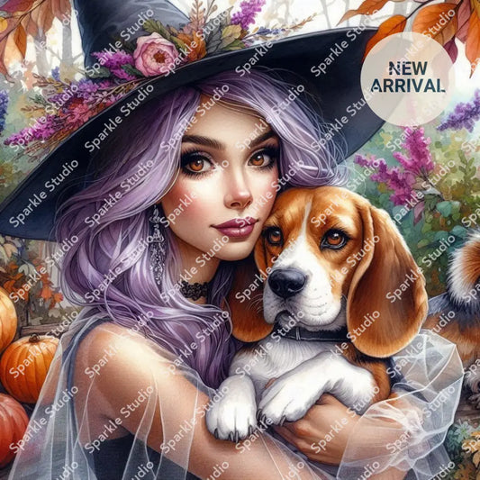 Witches & Puppies: Beagle