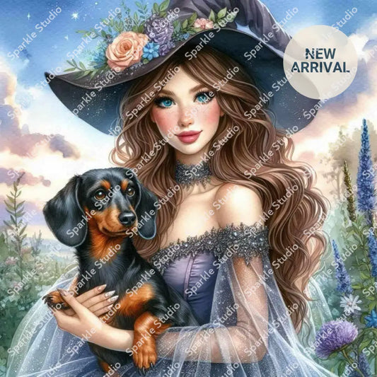 Witches & Puppies: Daschund