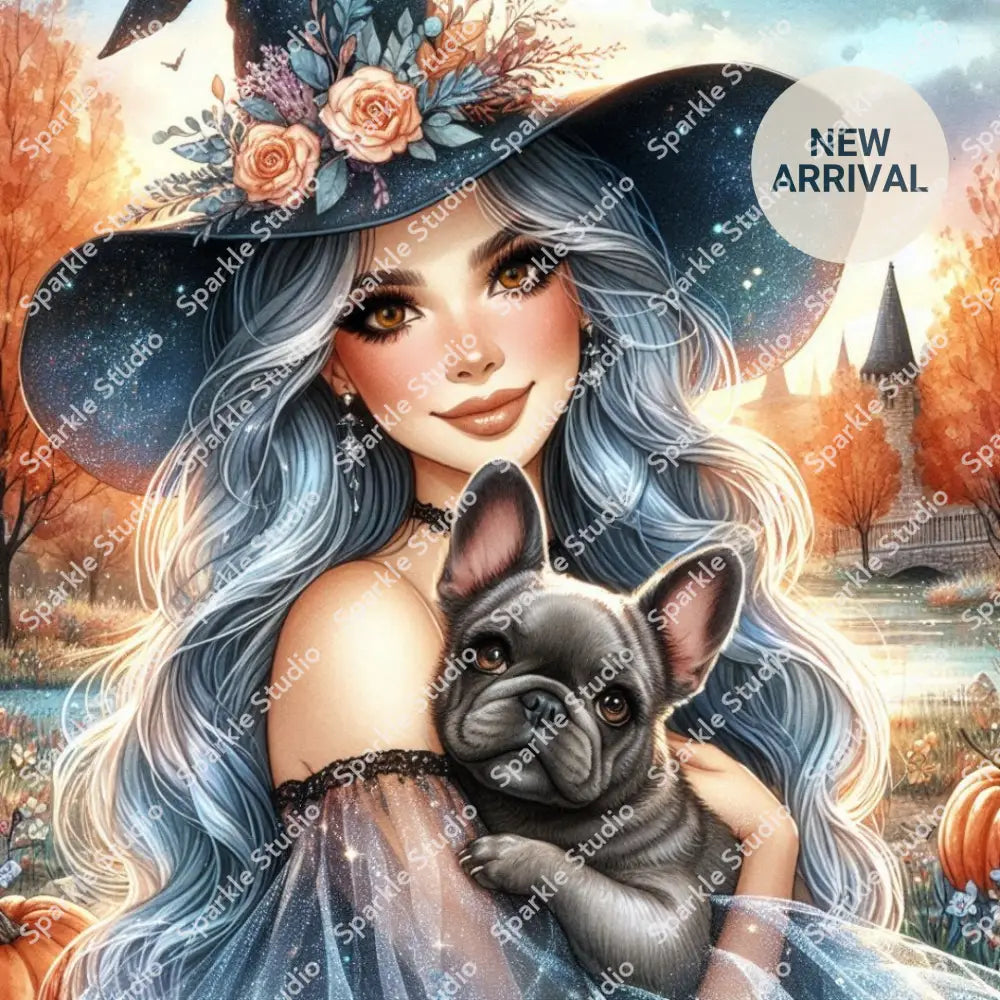 Witches & Puppies: French Bulldog