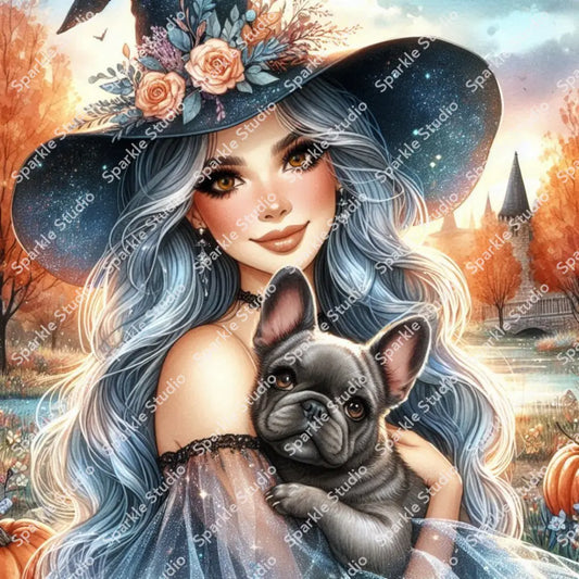 Witches & Puppies: French Bulldog