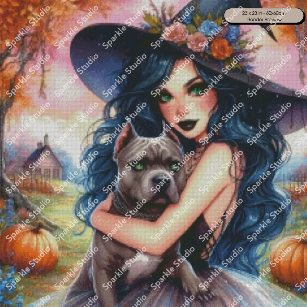 Witches & Puppies: Pitbull