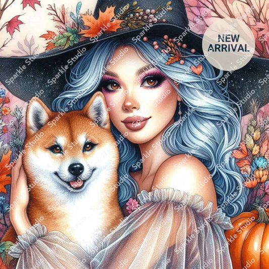 Witches & Puppies: Shiba